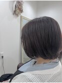 透明感カラー◎アッシュグレー