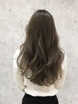 ラボヌールヘアー オリビエ 北千住店(La Bonheur hair Olivier)&nbsp;ハイライト×ベージュ【北千住美容室】