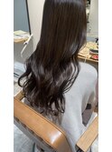 透明感抜群◎暗髪カラー