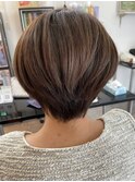 小顔ショートスタイル