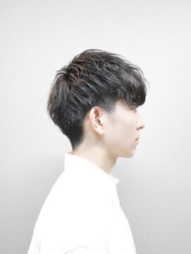 メンズサロン ハリウッド(HOLLYWOOD) 【波巻きパーマ】ツーブロマッシュ2