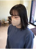 ワイドバング/切りっぱなしボブ