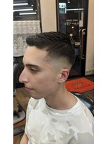 ニューつどい(HAIR SALON) ロンポアンフェードスタイル