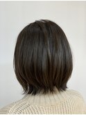 20代30代大人可愛いくびれ外ハネ髪質改善水素ケアレイヤーボブ