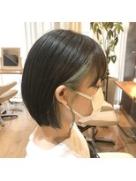 プレゼンス ブレインズ 下北沢(PRESENCE BRAINS)&nbsp;『PRESENCEBRAINS』ボブ×インナーカラー☆