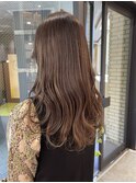 大人ウェーブロング【オーガニックアッシュグレージュ】
