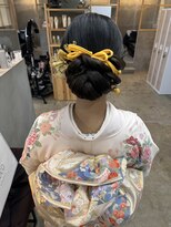 フリーラ 横浜(freera)&nbsp;黒髪/グレーベージュ/レイヤーロング/前髪パーマ[横浜駅]