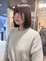 ヘアーアンドメイク ビス(HAIR&MAKE bis) 今期トレンド！タッセルボブ【久保田帆香】