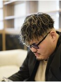 新潟ツイストスパイラル　新潟メンズパーマ　マッシュパーマ