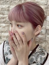 イエベ春×明るめピンクべージュ【Lin.103/ブリーチ/ダブルカラー/ケアプリーチ/韓国】