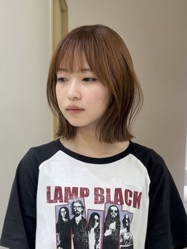 ニール 名古屋 伏見 丸の内(NEELU) 【Neelu_pon】オレンジボブ