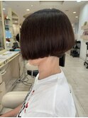 王道ショートグラデーションボブ 30代40代50代 すっきりグラボブ