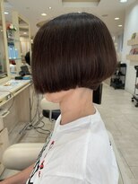 アッシュ 仙川店(Ash)&nbsp;王道ショートグラデーションボブ 30代40代50代 すっきりグラボブ