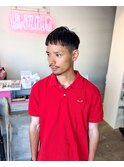 メンズ刈り上げショートスタイル