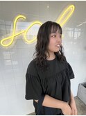 波巻きハードパーマ！