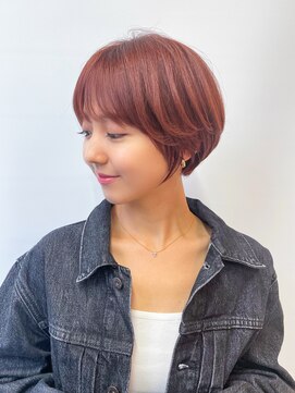 ミィ 浦和(mee) 前髪/アンブレラカラー/こなれミディ/イメチェン/ウェーブパーマ