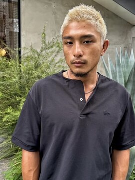 トルネード(TORNADO) スパイキーボウズショート ホワイトブリーチ BUZZカットA1118