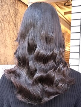 チョビー(Chobii) 表参道 コテ巻き風パーマ ウェーブミディアム 似合わせカット