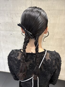 エイミー 伏見店(aemii) タイトツインアレンジ