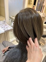 アッシュ 西荻窪店(Ash) リュクスカラーで白髪染め