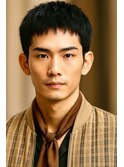 サーフカール&ブルーブラック　フェザーパーマ サーフMH26