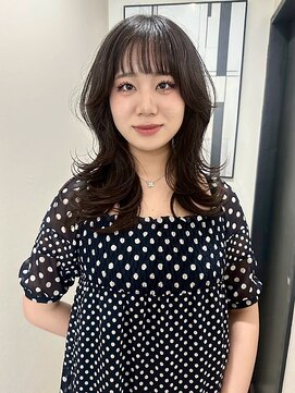 ナービス(NARVIS) レイヤーカット/顔まわりカット/アッシュグレージュ