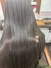 #髪質改善(スーパーロング)酸性スト+カット+トリートメント