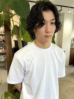 ウィム(wim)&nbsp;『メンズミディアムパーマ』スパイラルパーマ/メンズボブパーマ