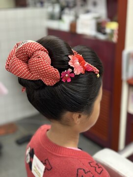 ヘアアレンジ日本髪