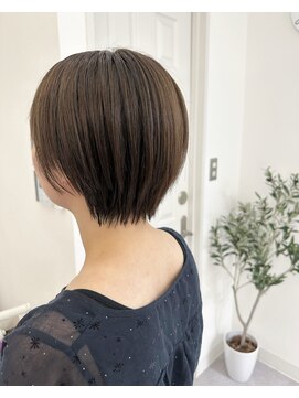 リコット 浦和美園(Liecot) 小顔ショート×柔らかパーマ【セット簡単】