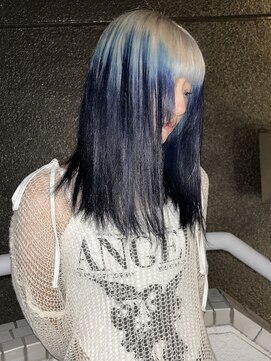 イエナ 渋谷(IENA) ブリーチカラーダブルカラーデザインカラーレイヤーカット