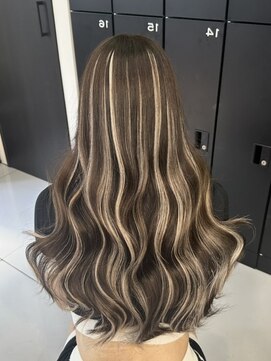 ラピス 大阪アメ村店(Lapis) 地毛を痛めないエクステハイライト/ハイライト/シールエクステ