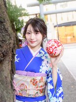スタジオノールス(hairmake & photo STUDIO NORLUSS)&nbsp;ルーズな下めサイドアップ