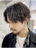 横浜メンズカットツイストスパイラルパーマツイスパメンズパーマ