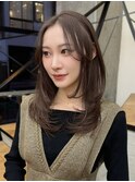 10代20代30代レイヤーカットワンカールグレージュ髪質改善仙台