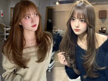 【相性抜群の組み合わせ】レイヤーの動き×ダブルカラーの透明感で、最高の"垢抜けヘア"へ