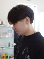 ディッセンバー 伊勢崎(December) メンズショート/センターパート/パーマ/ニュアンスパーマ
