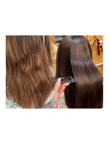 クペウエミュー(cope'u emu)&nbsp;地毛風ストレート