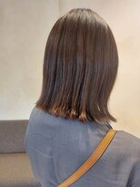 カムバイネオリーブ 溝の口店(Cam by neolive) ☆伸ばしかけ・きりっぱなしボブ☆ピンクベージュ