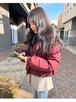 ネン(nen)&nbsp;ロング×アッシュグレー