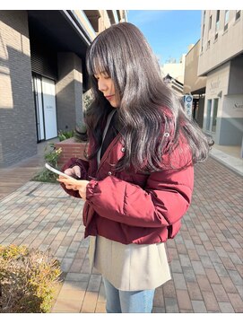 ネン(nen) ロング×アッシュグレー