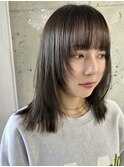 大人ミディアムレイヤースタイル大人レイヤーカット20代30代40代