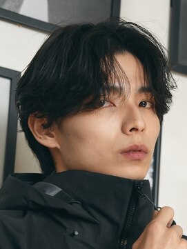 フィフス 仙台(fifth) 仙台センターパートフェザーパーマニュアンスパーマ刈り上げなし