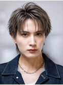 フェザーパーマシャドウパーマニュアンスパーマラウンドマッシュ