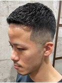 アイロンパーマ/濡れパン/フェード/バーバースタイル