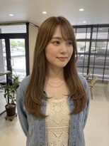 チオ(Chio)&nbsp;【富山】愛されシースルーバングのセミロング