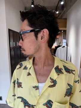 クオル キャスト 神戸三宮(QOL×cast) ベリーショート大人ピンパーマ