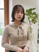 モードケイズ マノン(MODE K's MANON) 【こなれ感UP】外はねボブ×透明感カラー