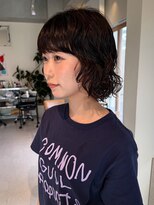 マイン(mine)&nbsp;レイヤーパーマ　ボブパーマ　ボブレイヤーパーマ　前髪パーマ