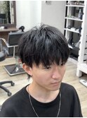 ワックスなしでもOKなショートウルフ[池袋/メンズ]